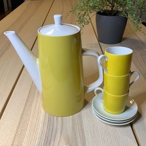 Vintage Mikasa Cera-Stone MCM Tea Set